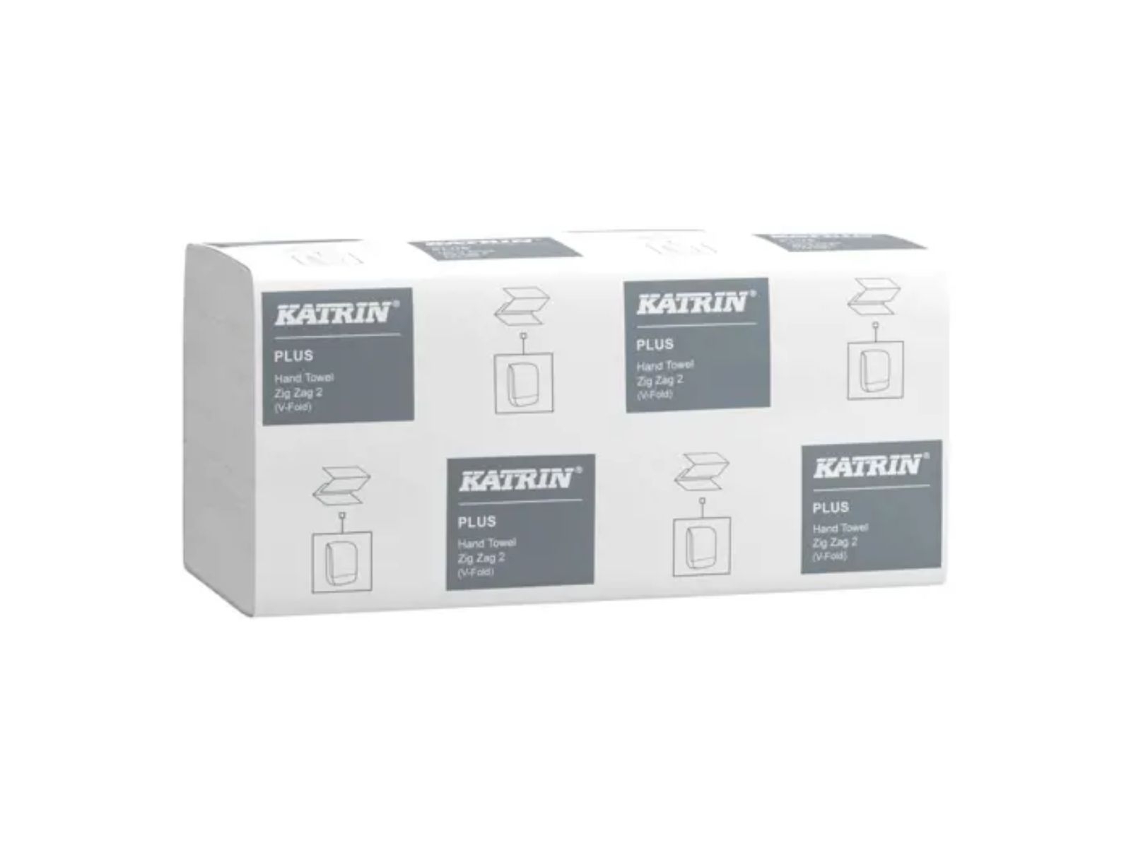 Ręcznik ZZ KATRIN 35311 Premium Śnieżna Biel 4000 listków Celuloza 2 warstwy